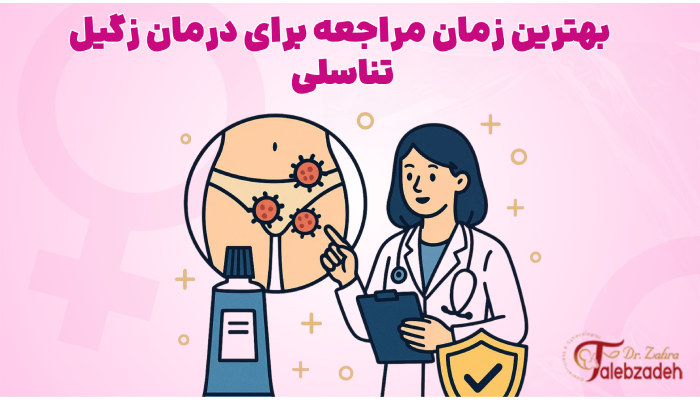 بهترین زمان مراجعه برای درمان زگیل تناسلی